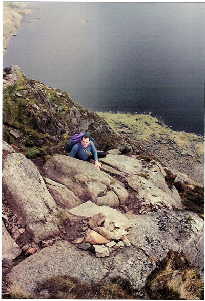 Jack's rake on Pavey Ark